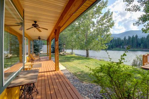 Thompson Falls House | Clark Fork Riverfront Home w/Dock!