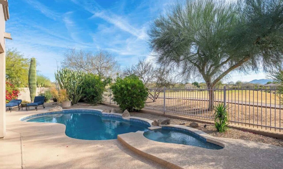 Desert Ridge House | Golf Course+Heated Pool+Spa+Pool Table