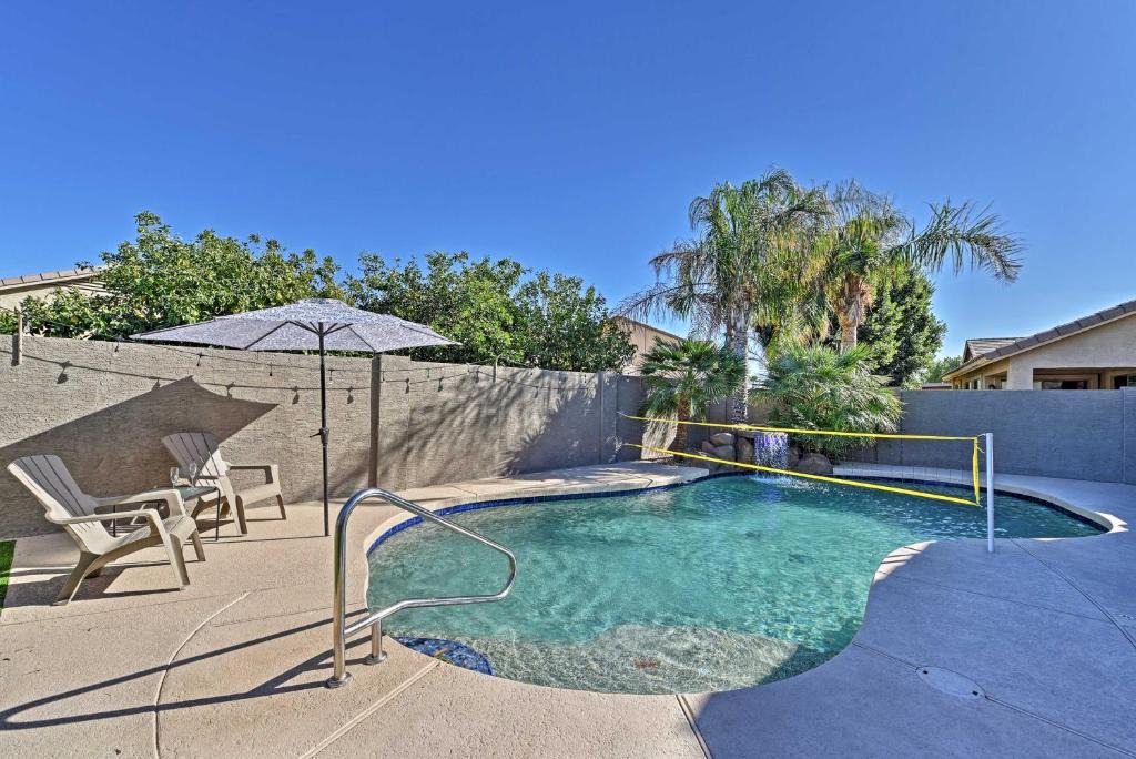 Orchards House | Heated Pool, Fire Pit & Game Room: Surprise Home