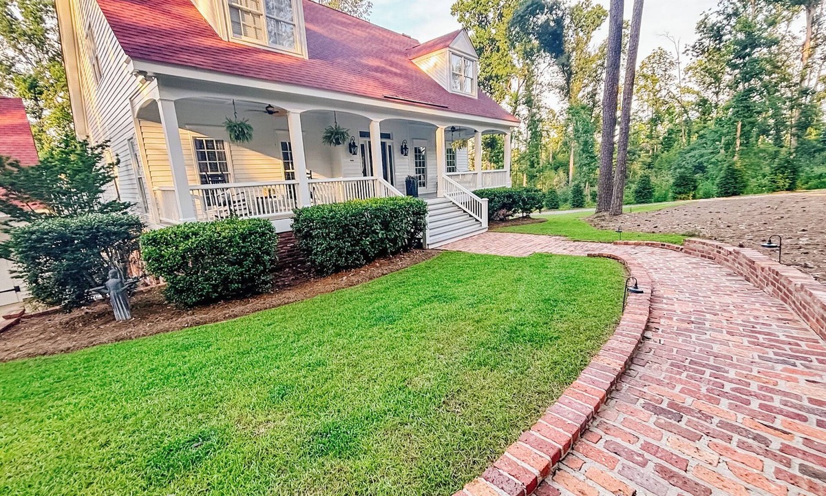 Evans House | Spacious Southern Masters Week Retreat with Pool & Private Wooded Setting