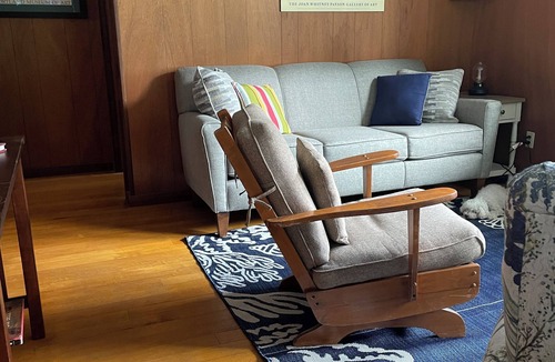 Ogunquit Cottage | Beach garden cottage with AC in charming Ogunquit