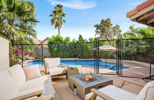 Saguaro Point House | Bright Phoenix Oasis w/Private Pool & Mtn Views