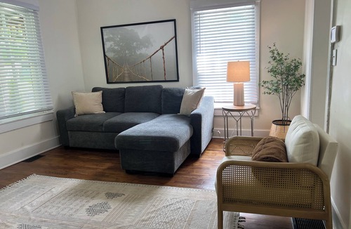 Lawrence House | Charming 3 bed 2 bath home in lovely North Lawrence with an expansive yard.