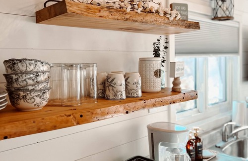 Stevens Point House | Charming Tiny House in Stevens Point