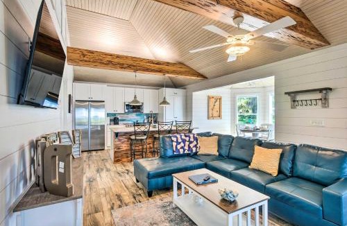 Darien House | Dock, Altamaha River Access! Angler's Paradise