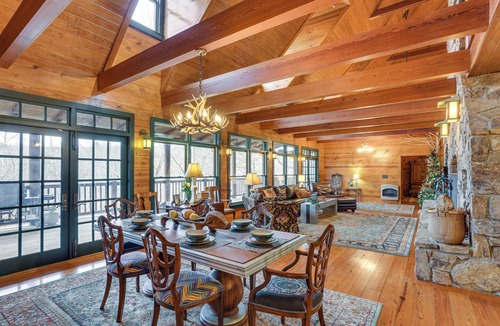 Mentone Cottage | Lakefront Custom-built Mentone Home: Game Room!
