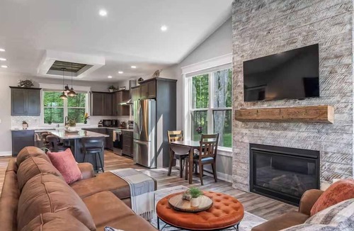 Egg Harbor House | Modern Egg Harbor Home | Dog-Friendly + Fire Pit