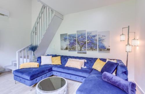 Mountain View Apartment | River Access & Private Deck: Mountain View Retreat