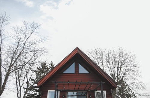 Hingham Cabin | Rustic Cozy A-Frame Retreat! Hike, Fish, Kayak, Relax!