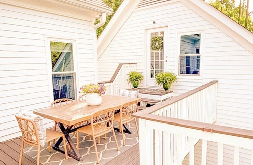 Evans House | Spacious Southern Masters Week Retreat with Pool & Private Wooded Setting