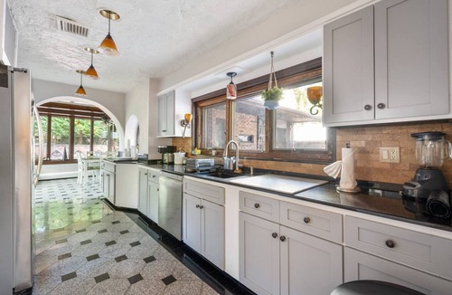 Ossining House | Summer Pool Oasis Custom Bar Arcade Pool Table