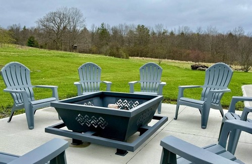 Unadilla House | Sunset Ridge , fire pit, BBQ