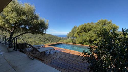 Viggianello Villa | Villa d'architecte avec vue mer imprenable et piscine chauffée
