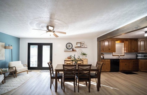 Sugarcreek House | White Juniper Spacious 4-BR Retreat in Ohio's Mini Switzerland
