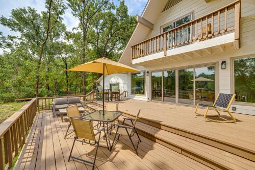 Private Dock: Waterfront Cedar Creek Lake Home in Eustace