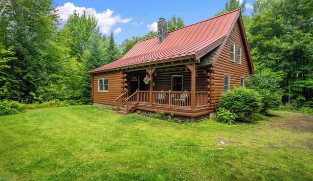 Private Rangeley Log Cabin | ATV & Snowmobile Access | Dog Friendly
