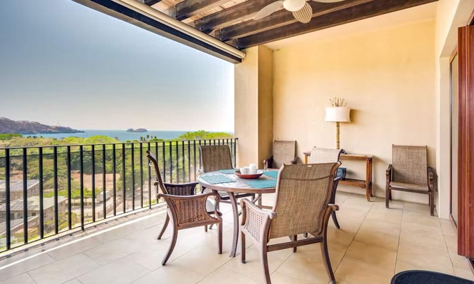 Playa Hermosa Condo | Stunning coastal penthouse with sweeping views, pools, gym, fast WiFi & AC
